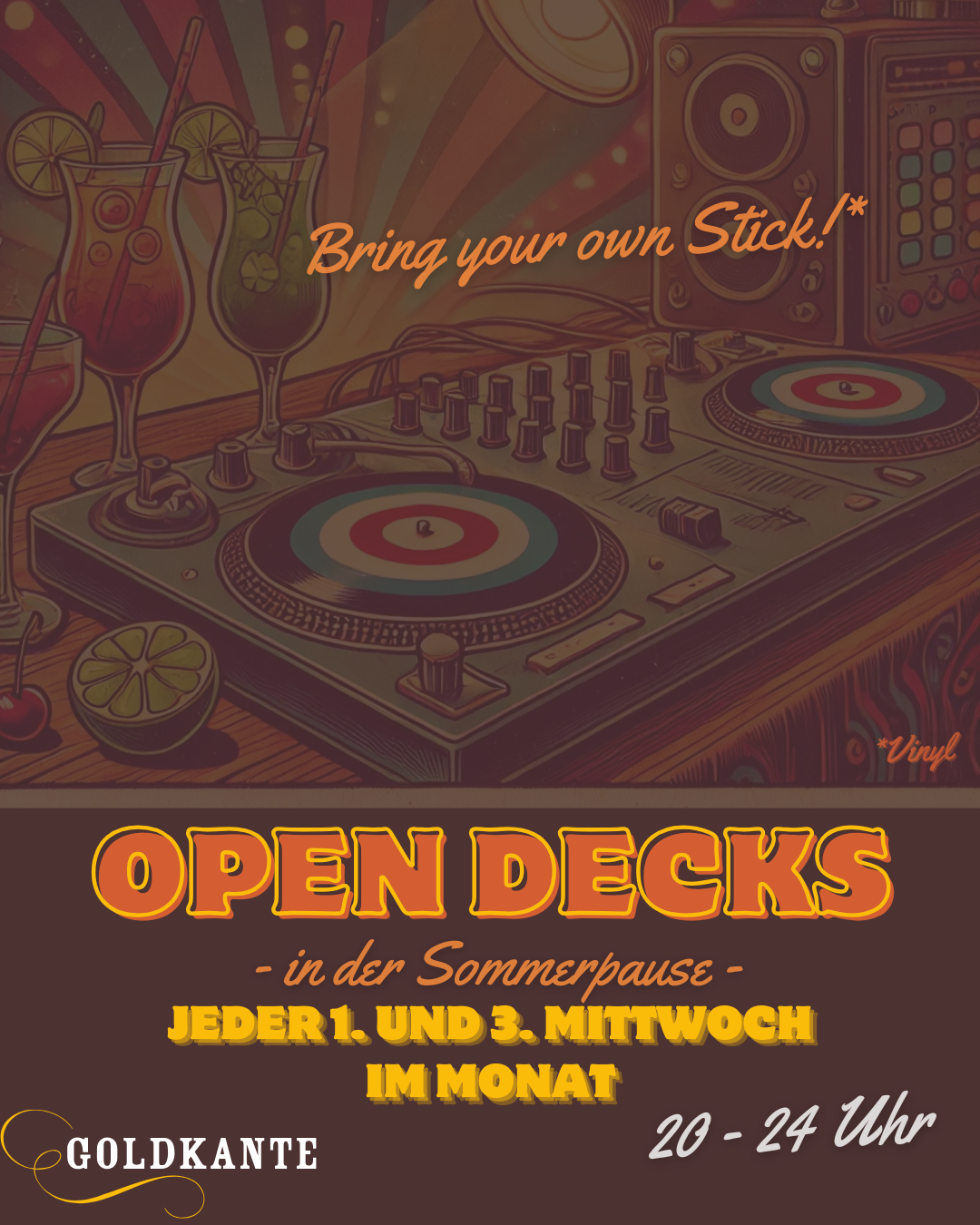 Sommerpause Open Decks